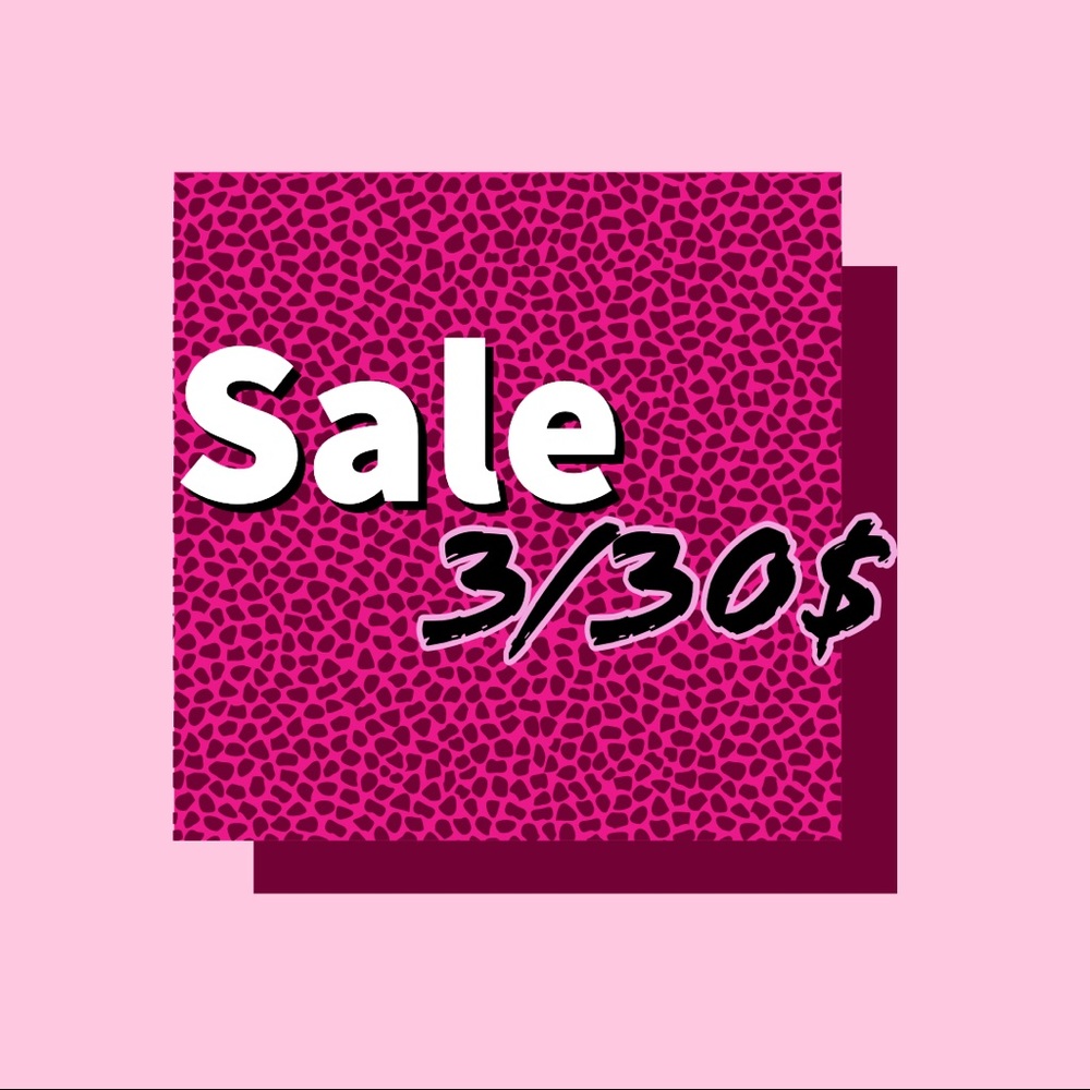 Selected listing at 3/30$ ! Bundle and save!!